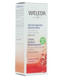 Crème de nuit raffermissante visage à la grenade, 30 ml